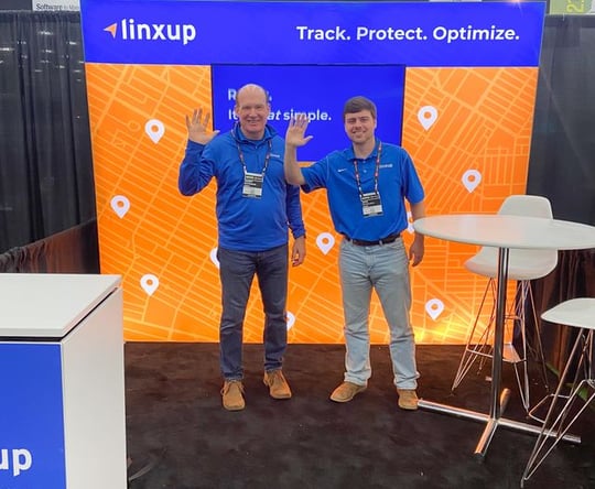 The Linxup team at GIE+Expo