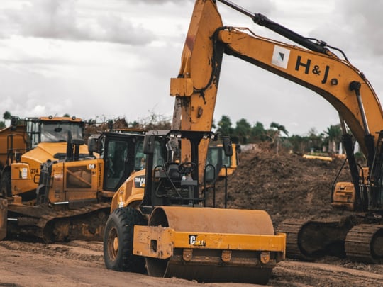 construction industry equipment with GPS meeting challenges