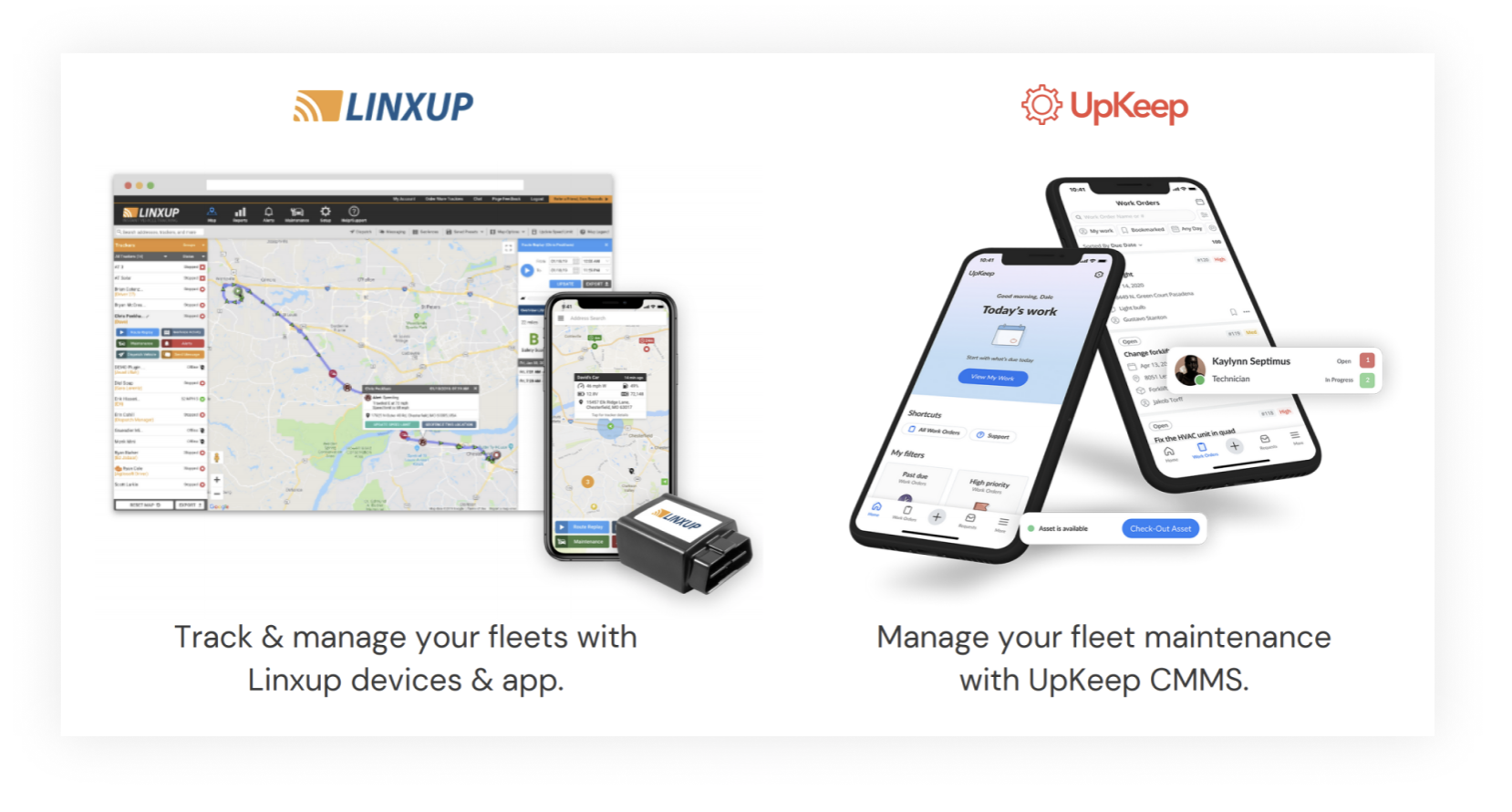 fleet maintenance graphic displaying benefits