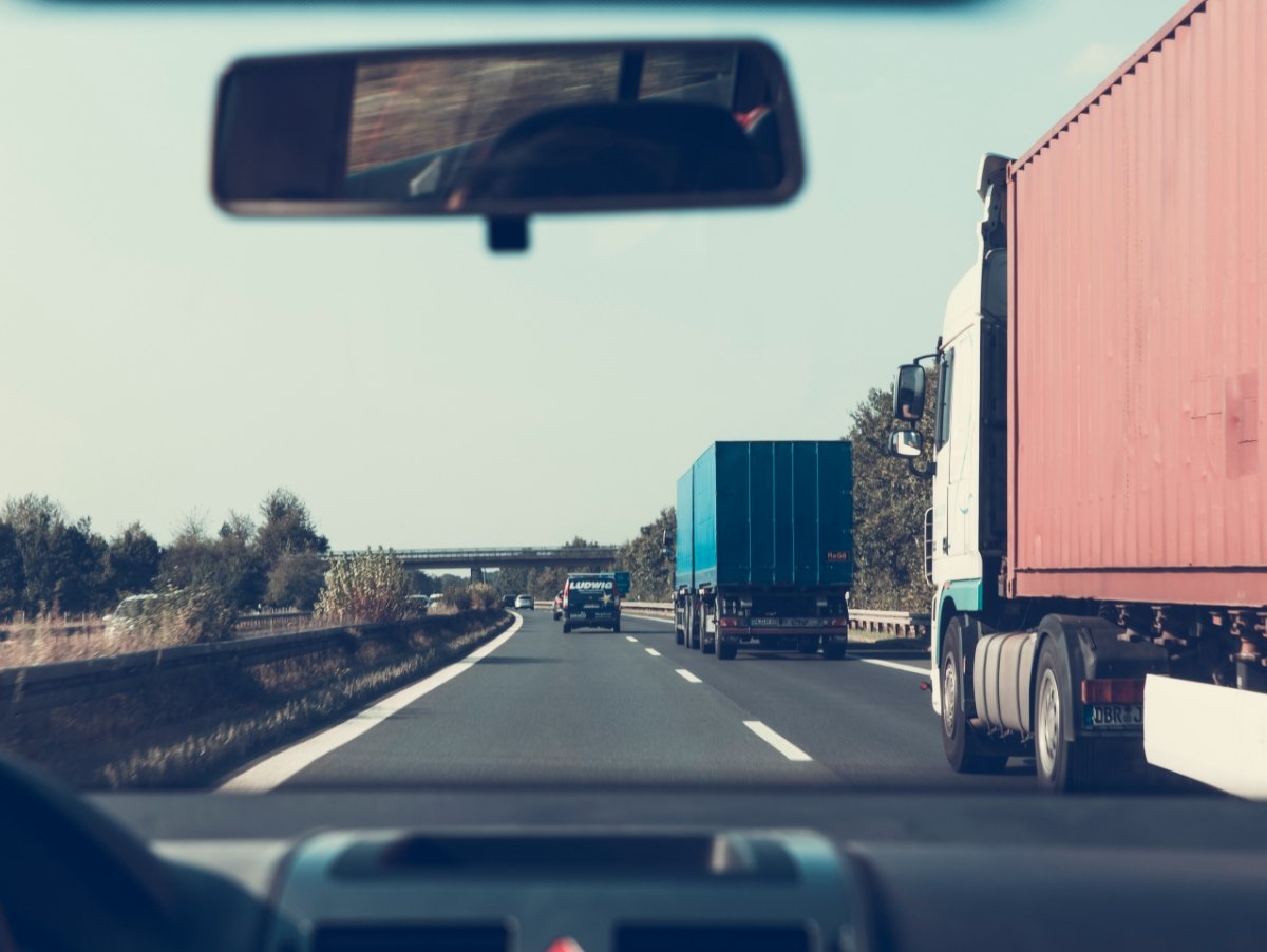 fleet safety policy on the road behind the wheel protecting a driver with view of road