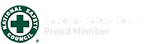 National Safety Council proud member badge